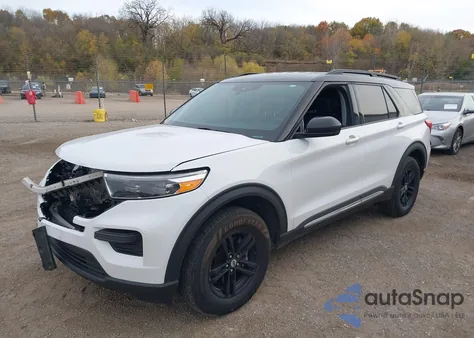 2020 Ford Explorer Xlt from USA, damaged, VIN 1FMSK8DH4LGD14033